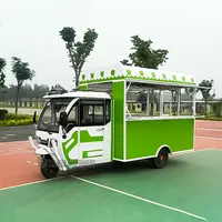 Mini máquina de sorvete elétrica para cozinha, venda de alimentos rápidos para camião, sorvete taco
