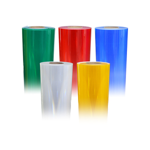 Traceur de panneaux auto-adhésif coupant le rouleau de film réfléchissant pour la <span class=keywords><strong>signalisation</strong></span> extérieure de sécurité routière - Product Image 2