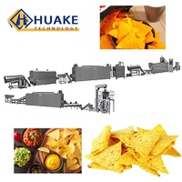 Ligne de production automatique de chips de maïs tortilla, machine à fabriquer des nachos frits