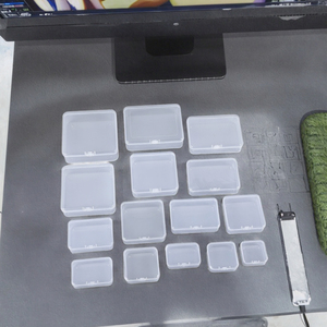 Có thể tái chế PP nhựa vuông hộp lưu trữ trong các kích cỡ khác nhau cho mục nhỏ bộ sưu tập đồ trang sức Earplug thành phần điện tử Trường hợp - Product Image 3