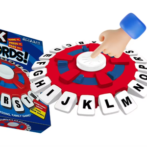 TBFIT 2025Fun Family Card Game-Jeu de société d'apprentissage de l'espagnol pour adultes et enfants Matériel ABS portable Juego De Mesa <span class=keywords><strong>Espanol</strong></span> Word Game - Product Image 1