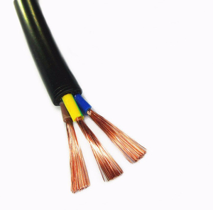 Fil et câble électriques en cuivre 3 conducteurs 2,5 mm Câble d'alimentation électrique rond en PVC <span class=keywords><strong>3g</strong></span> 0,5 mm Fil flexible - Product Image 3