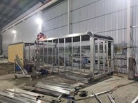 Cabane préfabriquée modulaire en acier, isolée et imperméable, en forme de pomme, design rustique, pour camping, hôtel, villa.
