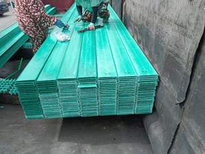 Baki Kabel Serat Kaca <span class=keywords><strong>FRP</strong></span> GRP Berkualitas Tinggi Tipe Tangga untuk Industri & Konstruksi Bahan Baja Tahan Karat - Product Image 2