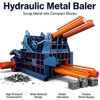 Presse à briquettes métalliques pour le recyclage des canettes en aluminium, des fils de cuivre et des ferraille – Compacteur hydraulique