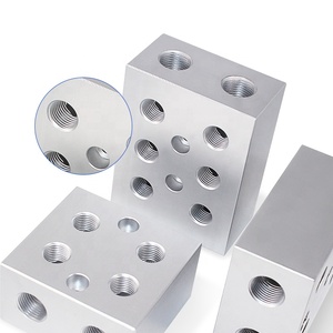 Bloque de Distribución de Aire 304, Distribuidor de Aire de Aleación de Aluminio, Distribuidor de Acero Inoxidable, Distribuidor de Aire Neumático - Product Image 4