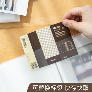 Photo Album 6 Inch Plastic Loose Leaf With 80 Pages For Family Photo Storage - Product Image 5