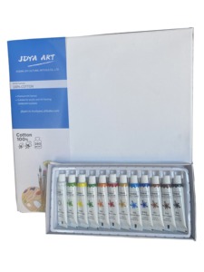 Precio barato al por mayor 100% algodón pintura lienzo estirado para pintar - Product Image 6