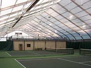 Carpa Grande Tipo Peach de LingTong para Deportes, Cancha de Pádel y Cancha de Baloncesto - Product Image 3