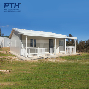 Fourniture en usine de PTH <span class=keywords><strong>Maison</strong></span>-conteneur de jardin au design moderne de luxe Villa préfabriquée en acier de faible calibre pour la location de logements - Product Image 1