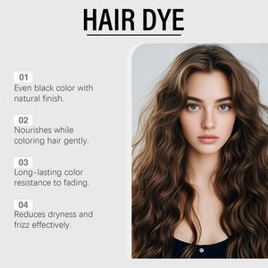 <span class=keywords><strong>Balsamo</strong></span> Colorante per <span class=keywords><strong>Capelli</strong></span> Hoegoa con Tè Nero, Cura Delicata per una Texture Liscia, Applicazione Naturale del Colore, <span class=keywords><strong>Balsamo</strong></span> Colorante Portatile - Product Image 4