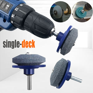 Afilador de cuchillas <span class=keywords><strong>para</strong></span> cortacésped, <span class=keywords><strong>piedra</strong></span> de <span class=keywords><strong>afilar</strong></span> de una o dos cubiertas, accesorios <span class=keywords><strong>para</strong></span> herramientas de energía eólica, herramienta de <span class=keywords><strong>taladro</strong></span> de molienda Universal - Product Image 3