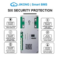 JK-BD6A32S15P Smart BMS 8S-32S 24V-120V 150A 0.6A Active Balance LiFePO4 Li-ion LTO Sistem Manajemen Baterai Tenaga Surya OEM 300A Peak