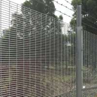 Panneau de clôture anti-escalade et anti-glisserie 358 à trous minimaux – Installation de barrière de protection avancée