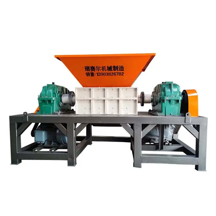 RSE-1000 model High efficiency large iron crushing machine with two axes