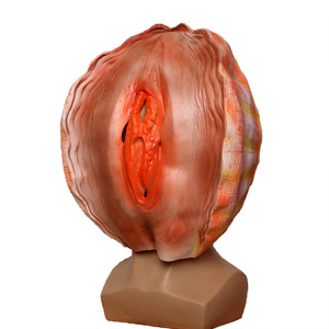 หน้ากากเปลือกหอย วัสดุอิมัลชั่น ขนาดเดียว สำหรับใช้ในงานปาร์ตี้ฮาโลวีน งานเต้นรำสวมหน้ากาก หรือเล่นตลก - Product Image 4