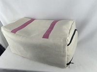 Tas Travel Lipat Akhir Pekan Kapasitas Besar Desain Kustom MOQ Rendah, Tas Olahraga Fitness Gym Anti Air dengan Partisi, Ringan, Bahan Kanvas