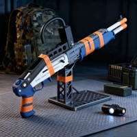 Fusil de sniper jouet UDL SP12 Blaster Gun avec éjection de douilles, balles souples en plastique, pour 14 ans et plus, avec boîte colorée