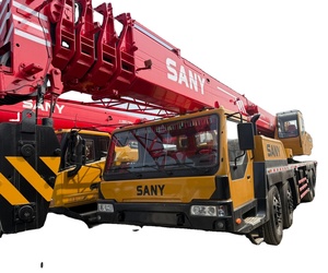 Grue mobile Sany STC800 80 tonnes, modèle plus ancien, grue d'occasion Sany STC1000C 100T STC500E STC250T5 STC1300 STC800T6 sur camion - Product Image 1