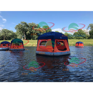 <span class=keywords><strong>Tente</strong></span> de camping sur l'eau, <span class=keywords><strong>tente</strong></span> flottante <span class=keywords><strong>gonflable</strong></span> pour la pêche en lac - Product Image 4