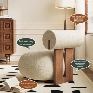 Fauteuil Simple au Design <span class=keywords><strong>Moderne</strong></span>. Idéal pour la Détente dans le Salon et la Chambre - Product Image 4