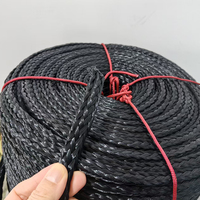 Cordage de treuil synthétique UHMWPE à haute résistance à la traction, ligne d'amarrage marine pour navire, yacht