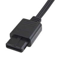 Cordon de câble audio-vidéo AV 1.8M pour adaptateur de câble composite AV RCA SNES/N64/Gamecube 6ft