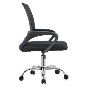 Muestra Gratis Silla de Oficina Económica de Malla Giratoria para Computadora y Visitantes - Product Image 3