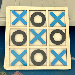 เกมไม้ XO ติ๊กตักโท สำหรับ<span class=keywords><strong>เด็ก</strong></span>อายุ 5-7 ปี <span class=keywords><strong>เด็ก</strong></span>ชายหญิง เล่นได้สองคน เสริมสร้าง<span class=keywords><strong>พัฒนาการ</strong></span>ทางสมอง การคิดเชิงตรรกะ - Product Image 4
