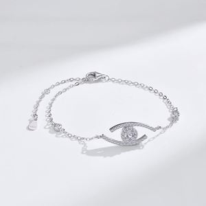 Pulseras Dylam para Mujer, Ajustables, de Joyería Fina, con Diamantes de Imitación, Protección Espiritual Turca, Ojo Turco Misterioso, Zirconia 5A - Product Image 4