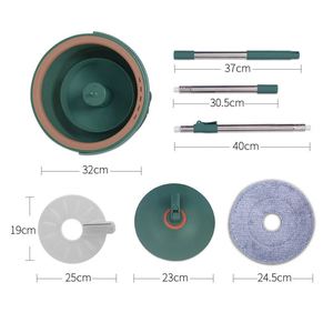 Wholesale Clean Sewage Separation Lazy Household <b>Flat</b> Mopping Artifact Absorbent Wet and Dry Dual-use Hand-washable <b>Mop</b> - Product Image 3
