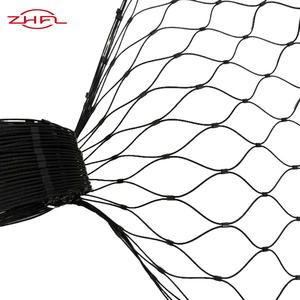 Malla de Alambre de Acero Inoxidable con Óxido Negro de Diseño Profesional, Tejido Plano, Bolsa de Seguridad, Jaula para Pájaros al Aire Libre - Product Image 2