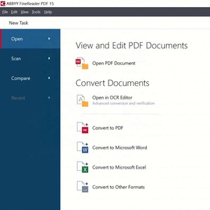Mac ABBYY 15 Corporate One Drive Descarga OCR de texto, Reconocimiento, Conversión, Edición, Comparación y Comentarios de Cualquier Documento con FineReader PDF - Product Image 2
