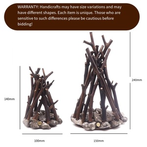 Tiếng ồn trắng điều khiển cảm ứng có thể sạc lại ánh sáng ban đêm mô phỏng đốt chi nhánh lửa trại ánh sáng giấc ngủ cho trang trí nội thất phòng ngủ - Product Image 4