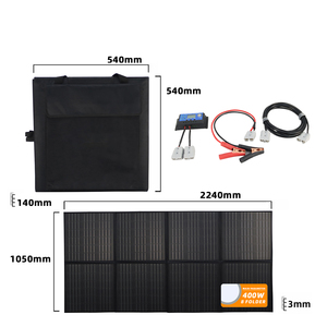 Système solaire portable monocristallin 400W pliable pour l'extérieur avec contrôleur MPPT - Product Image 5