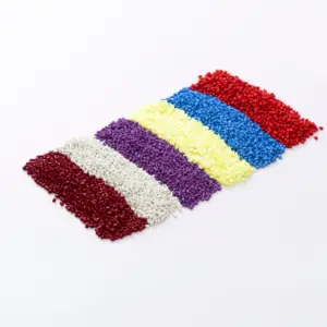 광동 YueZheng 새로운 트렌드 플라스틱 사출 성형 방적 난연 과립을 사용한 화이트 컬러 마스터 배치 - Product Image 4