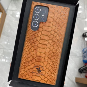 Nueva tendencia Polo Knight Cocodrilo Textura cuero Nuevo estuche para Samsung S24 Ultra Hard Cover - Product Image 5
