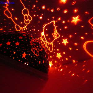 Cosmic ocean copo de nieve pez de halloween árbol de Navidad estrella giratoria proyección LED lámpara de noche - Product Image 5