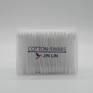 Bubs Coton-tiges à tête large en éponge avec tige en plastique, sûrs pour bébé, pour maquillage - Product Image 1