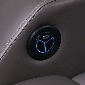 Offre Spéciale en cuir home cinéma canapé électrique cinéma chaise avec LED porte-GOBELET et USB charge port pour théâtre commercial - Product Image 5