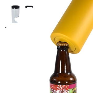 Enfriador de Latas 4 en 1 Personalizado con Logotipo, de Acero Inoxidable de 16 oz, Doble Pared Aislada, Recto y Delgado, para Beber Cerveza, con Abrebotellas - Product Image 2