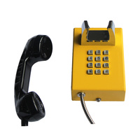 Téléphone de communication scolaire anti-vandalisme pour service de contact familial sur le campus