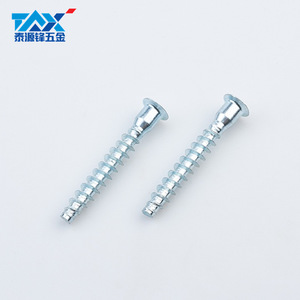 สกรูเกลียวปล่อย M7X40 M7X50 M7X70 M7X85 หัวจม ชุบสังกะสี สำหรับยึดไม้ในงานเฟอร์นิเจอร์แผง - Product Image 4