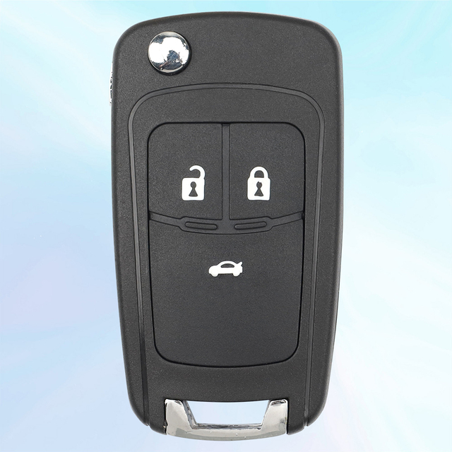 SD 3Button Universal Car Key Shell for Chevrolet RC Replacement Remote Control Shell Auto Flip Vehicle Blank Car Key Fob Shell