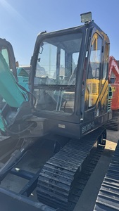 Mini-excavatrice sur chenilles Kobelco 60-C avec godet de creusement, moteur hydraulique, 4 tonnes, machine d'occasion - Product Image 6