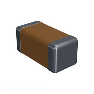 ตัวเก็บประจุเซรามิกแบบ SMD ชนิด MLCC ขนาด 1206 (3216 เมตริก) ความจุ 10000 ปิโวลต์ฟิวส์  ยี่ห้อ Manufacturer Channel รุ่น 1206PC103KAZ2A - Product Image 1