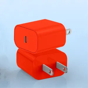 OEM ODM Colorful 20w Charger For Iphone14 15 Android Unique Adapter Fast Charging Us Plug 20w Pd Wall Charger