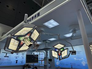 Lumière d'opération LED en métal certifiée CE avec 4 modes <span class=keywords><strong>et</strong></span> mise au point électronique, alimentation électrique pour la chirurgie obstétrique <span class=keywords><strong>et</strong></span> gynécologique <span class=keywords><strong>et</strong></span> la neurochirurgie avancées - Product Image 4