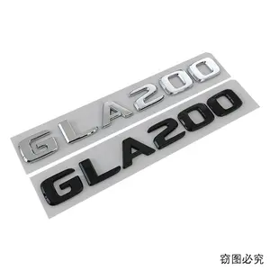 Автомобильная 3D наклейка из АБС-пластика GLA200 GLA260 GLE350 GLC260 значок Логотип подходит для Mercedes-Benz новая Автомобильная Наклейка G-class
