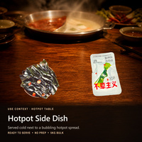 Snack de Noeuds de Kelp Aigre-Piquant Mariné pour le Marché Asiatique (Vietnam, Corée, Japon) – Croustillant, Épais, Vente en Gros
